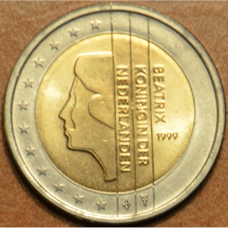 euroerme érme 2 Euro Hollandia 1999 - Beatrix királynő (UNC)