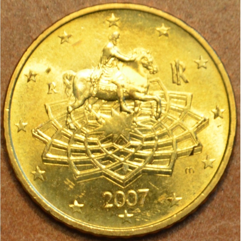 eurocoin eurocoins 50 cent Italy 2007 (UNC)