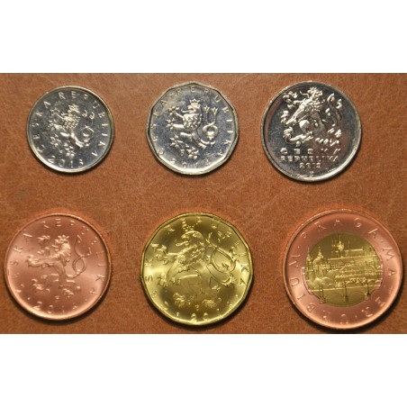 eurocoin eurocoins Czech Republic 6 coins 2009-2015 (UNC)