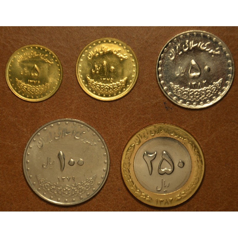 Euromince mince Irán 5 mincí 1992-2003 Mosques (UNC)
