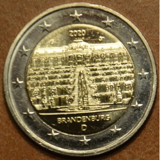 euroerme érme 2 Euro Németország 2020 \\"G\\" Brandenburg (UNC)
