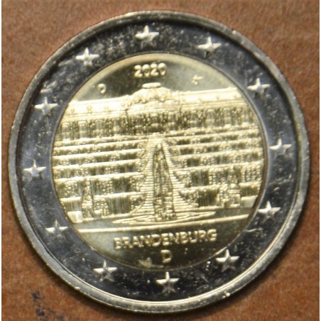 eurocoin eurocoins 2 Euro Germany 2020 \\"D\\" - Brandenburg (UNC)