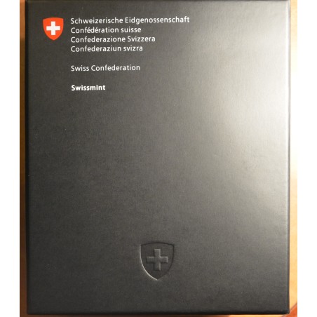 euroerme érme 1/4 Frank Svájc 2020 Au Einstein (Proof)