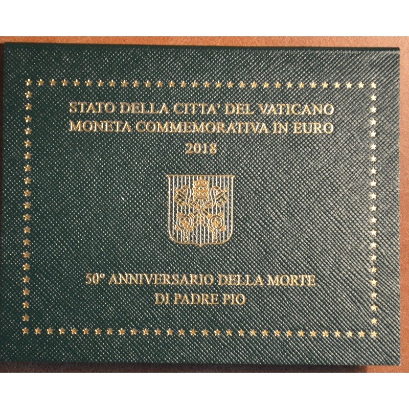 eurocoin eurocoins 2 Euro Vatican 2018 - Padre Pio (BU)