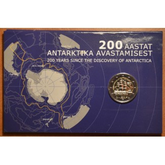 2 Euro Estonia 2020 - Discovery of the Antarctic (BU card)