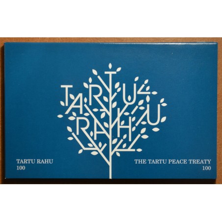 eurocoin eurocoins 2 Euro Estonia 2020 - Tartu Peace Treaty (BU card)