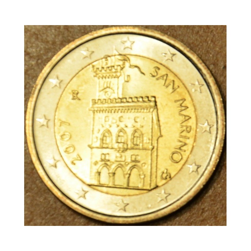 eurocoin eurocoins 2 Euro San Marino 2007 - Government House (UNC)