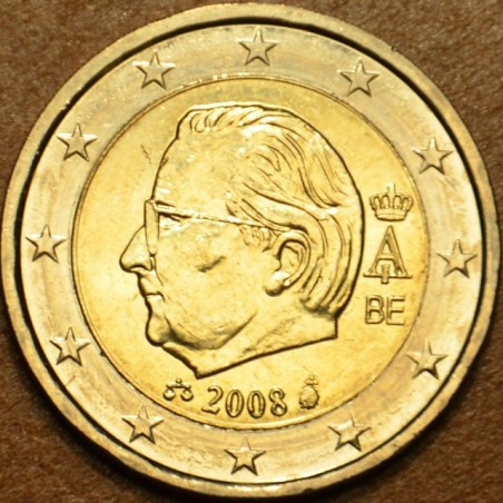 Euromince mince 2 Euro Belgicko 2008 - Albert II. (UNC)