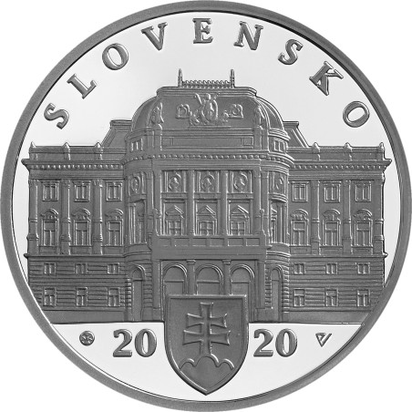 euroerme érme 10 Euro Szlovákia 2020 - A Szlovák Nemzeti Színház 10...
