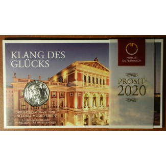 Euromince mince 5 Euro Rakúsko 2020 Hudobný klub (BU)