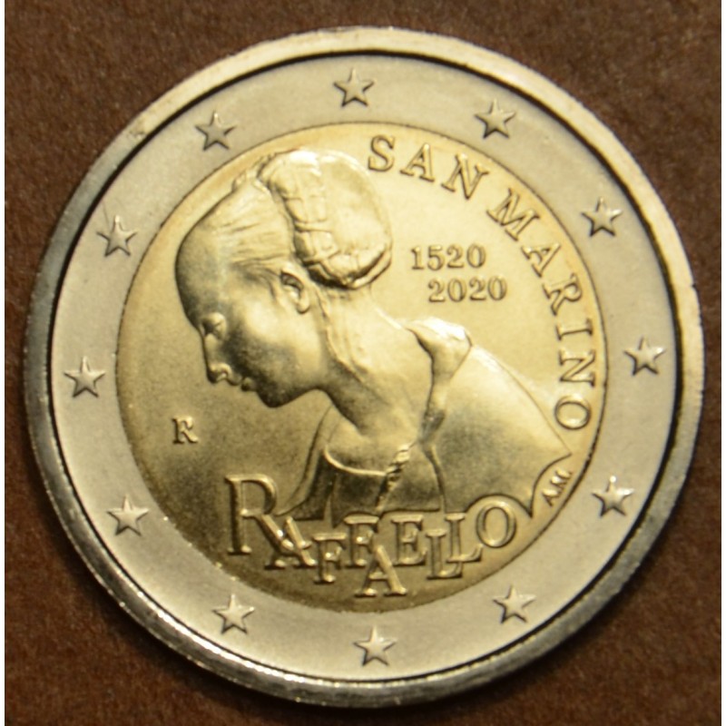 eurocoin eurocoins 2 Euro San Marino 2020 - Raffaello (BU)