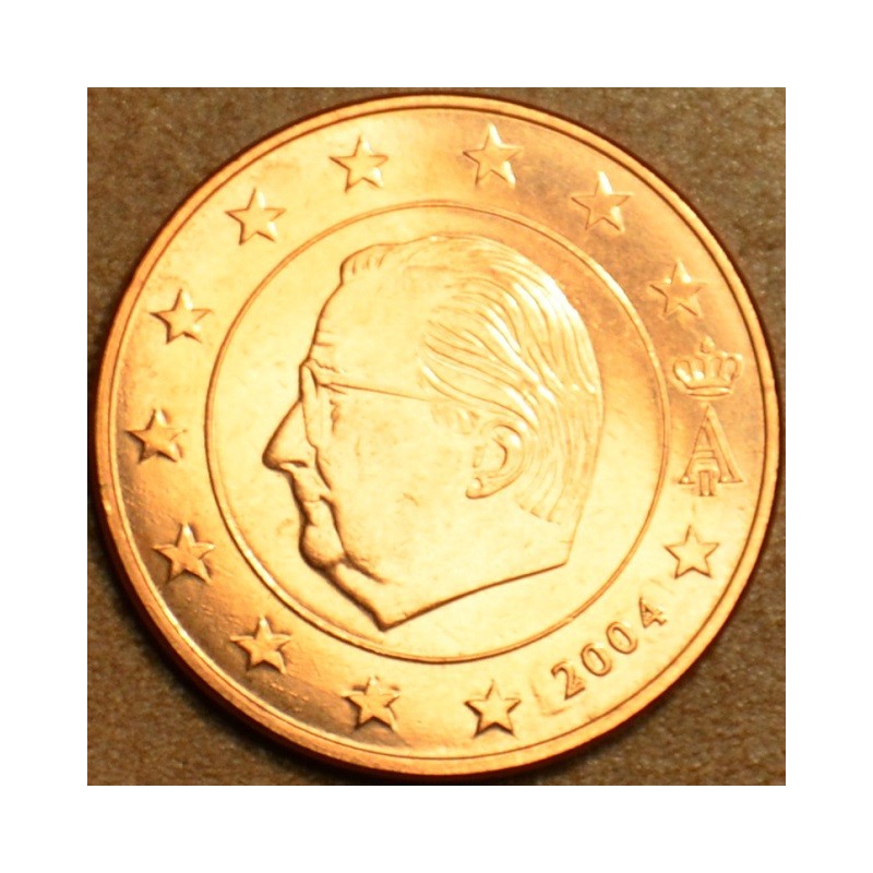 Euromince mince 1 cent Belgicko 2004 (UNC)