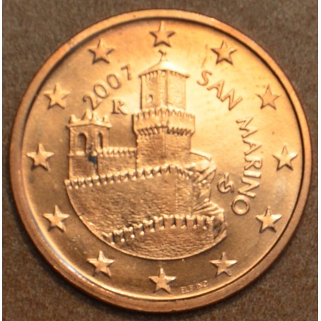 eurocoin eurocoins 5 cent San Marino 2007 (UNC)