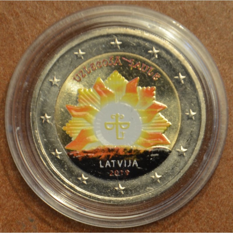 Euromince mince 2 Euro Lotyšsko 2019 - Vychádajúce slnko IV. (fareb...