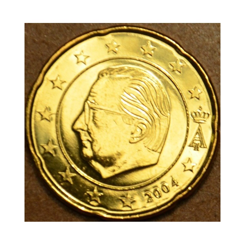 Euromince mince 20 cent Belgicko 2004 (UNC)