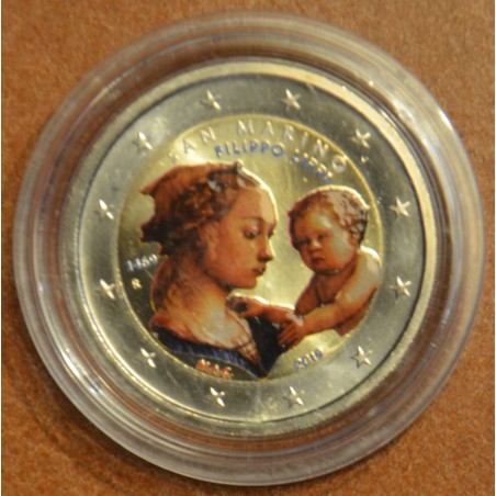 Euromince mince 2 Euro San Marino 2019 - Filippo Lippi (farebná UNC)