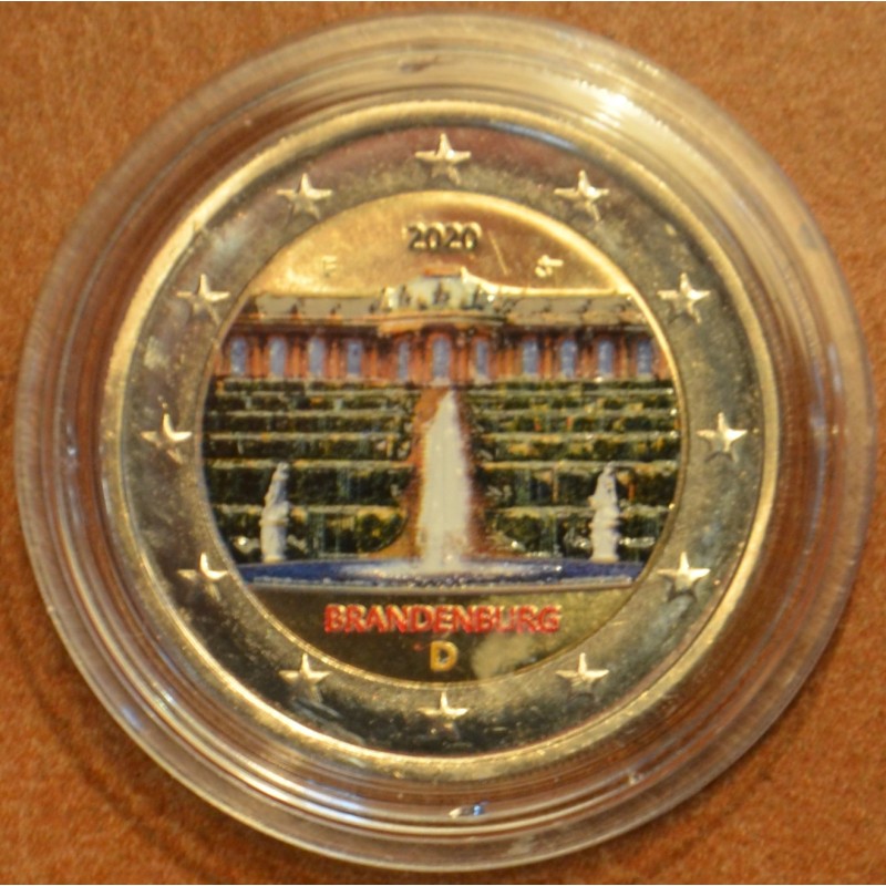 eurocoin eurocoins 2 Euro Germany \\"G\\" 2020 - Brandenburg (color...