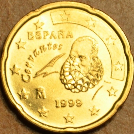 euroerme érme 20 cent Spanyolország 1999 (UNC)