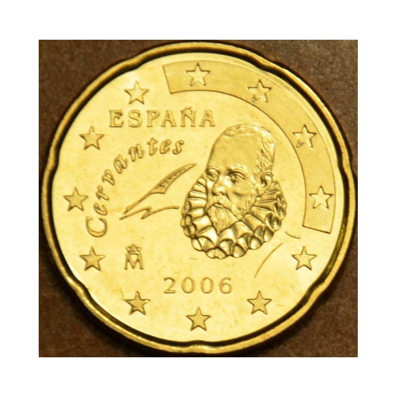 Euromince mince 20 cent Španielsko 2006 (UNC)
