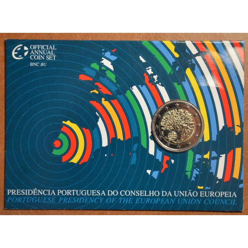 Euromince mince 2 Euro Portugalsko 2007 - Portugalské predsedníctvo...