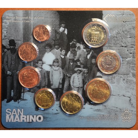 Euromince mince San Marino 2013 oficiálna sada (BU)