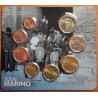 eurocoin eurocoins San Marino 2013 official 8 coins set (BU)