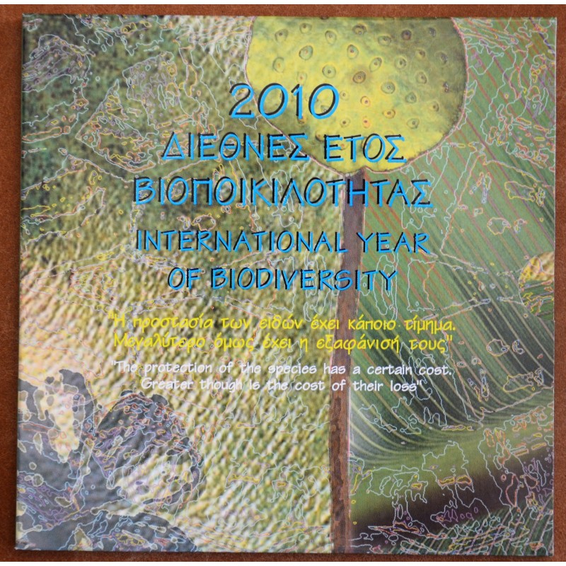 euroerme érme Görögország 2010-es forgalmi sor Biodiversity 10 Euro...