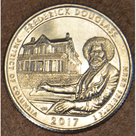 Euromince mince 25 cent USA 2017 Frederick Douglass \\"D\\" (UNC)