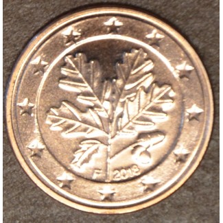 Euromince mince 1 cent Nemecko \\"F\\" 2018 (UNC)