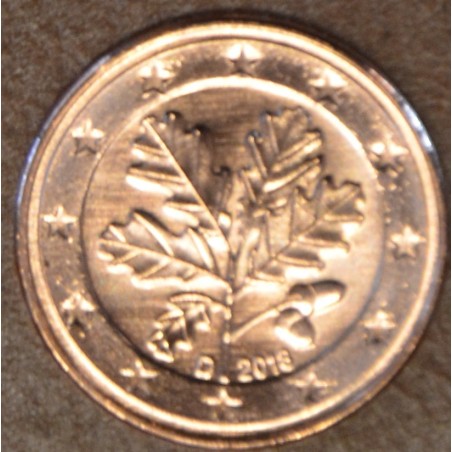 Euromince mince 2 cent Nemecko \\"D\\" 2018 (UNC)