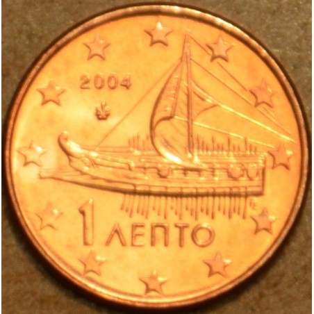 euroerme érme 1 cent Görögország 2004 (UNC)