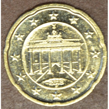 Euromince mince 20 cent Nemecko \\"F\\" 2018 (UNC)