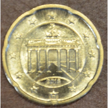 Euromince mince 20 cent Nemecko \\"J\\" 2018 (UNC)