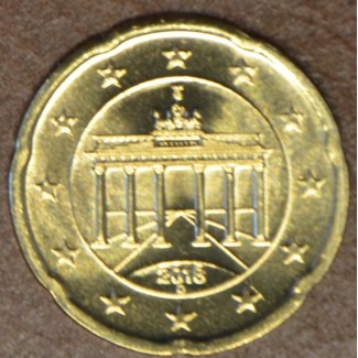 Euromince mince 20 cent Nemecko \\"D\\" 2018 (UNC)