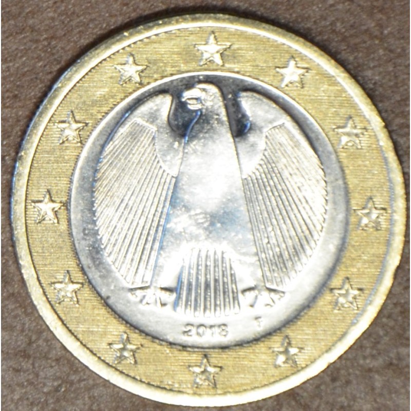 eurocoin eurocoins 1 Euro Germany \\"F\\" 2018 (UNC)