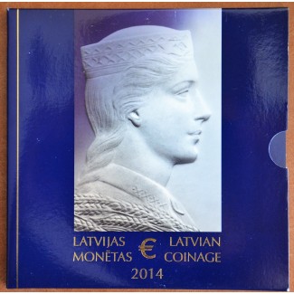Euromince mince Lotyšsko 2014 oficiálna sada (BU)