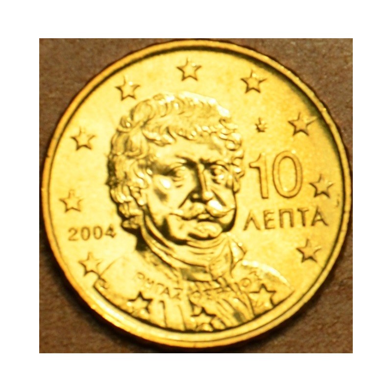 eurocoin eurocoins 10 cent Greece 2004 (UNC)