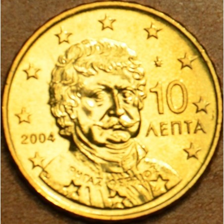 euroerme érme 10 cent Görögország 2004 (UNC)