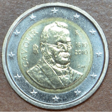 Euromince mince 2 Euro Taliansko 2010 - 200. výročie narodenia gróf...