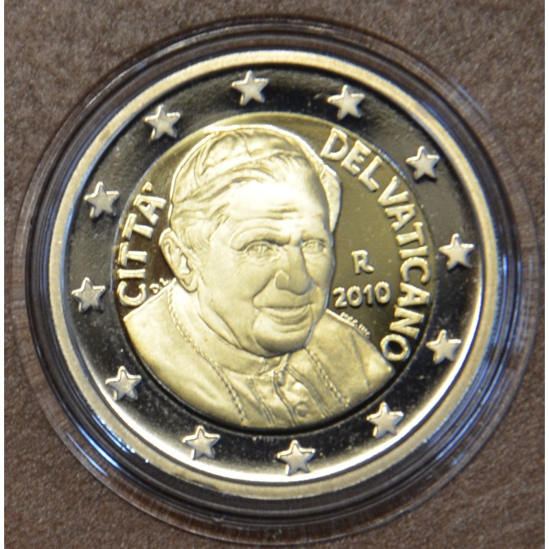 Euromince mince 2 Euro Vatikán 2010 (Proof)