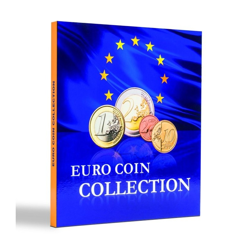 Euromince mince Chybný Leuchtturm Presso album na 26 sád euromincí