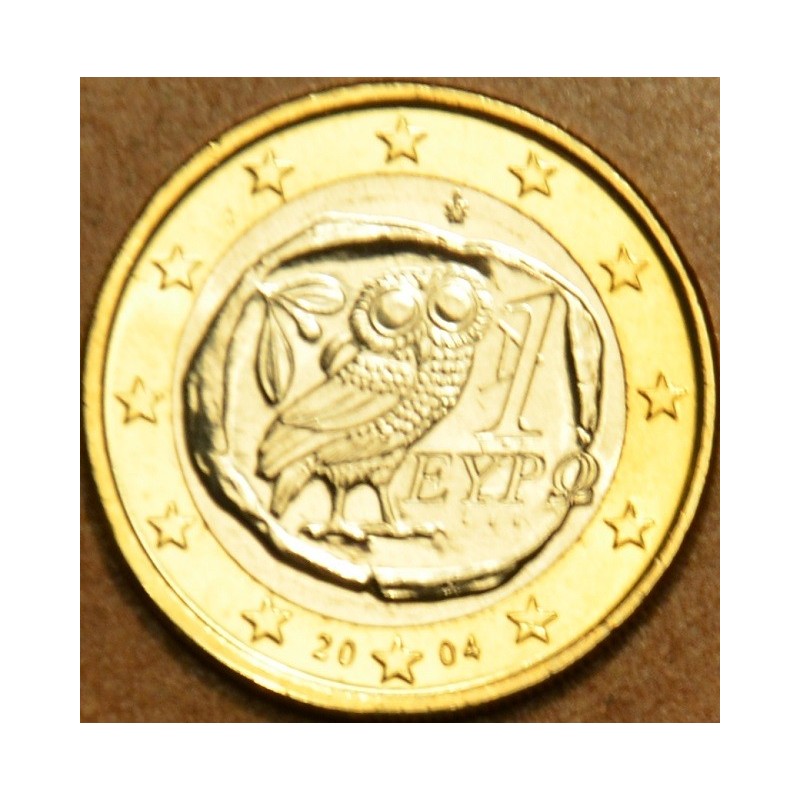 euroerme érme 1 Euro Görögország 2004 (UNC)