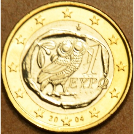 euroerme érme 1 Euro Görögország 2004 (UNC)