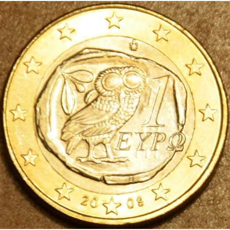 eurocoin eurocoins 1 Euro Greece 2008 (UNC)