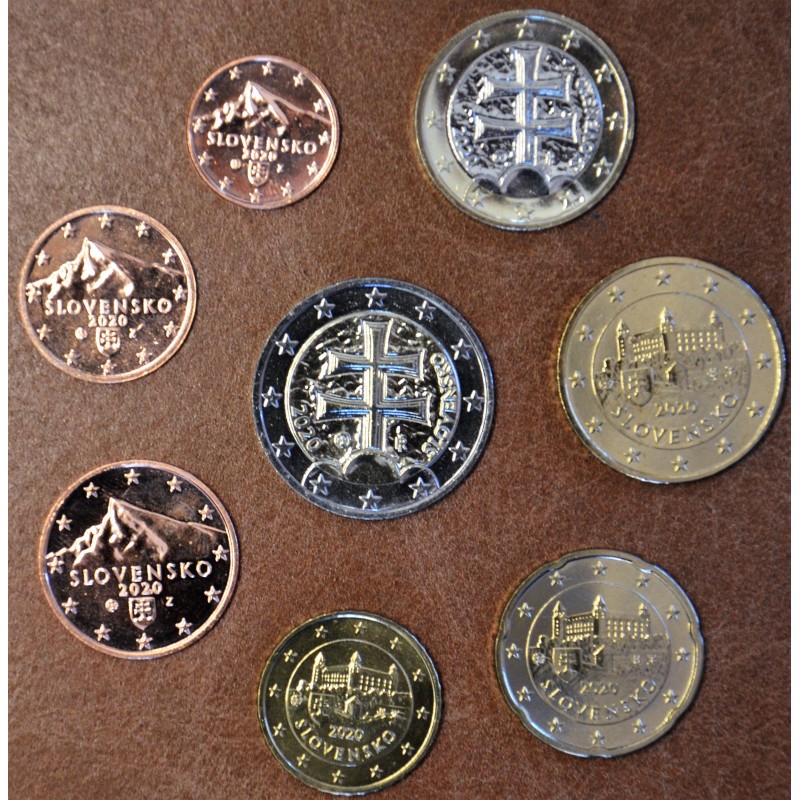 eurocoin eurocoins Set of Slovak coins 2020 (UNC)