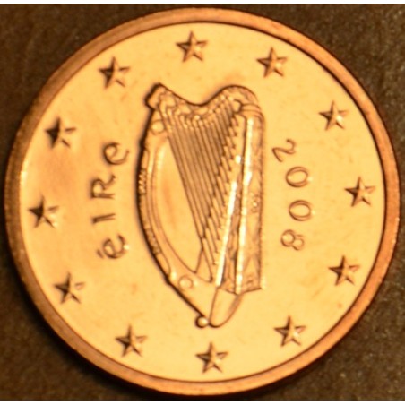 Euromince mince 1 cent Írsko 2008 (UNC)