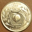 25 cent USA 1999 Georgia "P" (UNC)
