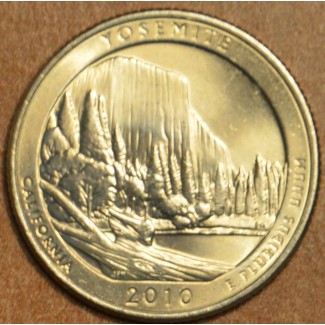 euroerme érme 25 cent USA 2010 Yosemite \\"P\\" (UNC)