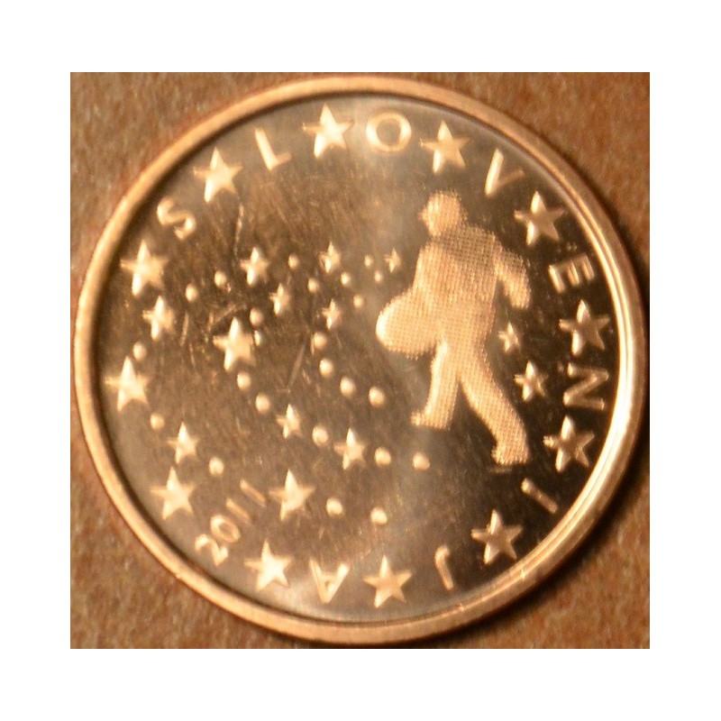 euroerme érme 5 cent Szlovénia 2011 (UNC)