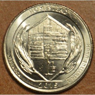 eurocoin eurocoins 25 cent USA 2015 Homestead \\"P\\" (UNC)